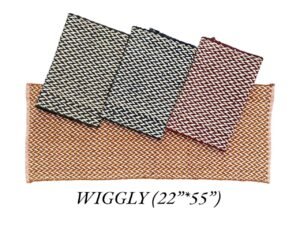 Mat – Wiggly (22" × 55") – ART-107